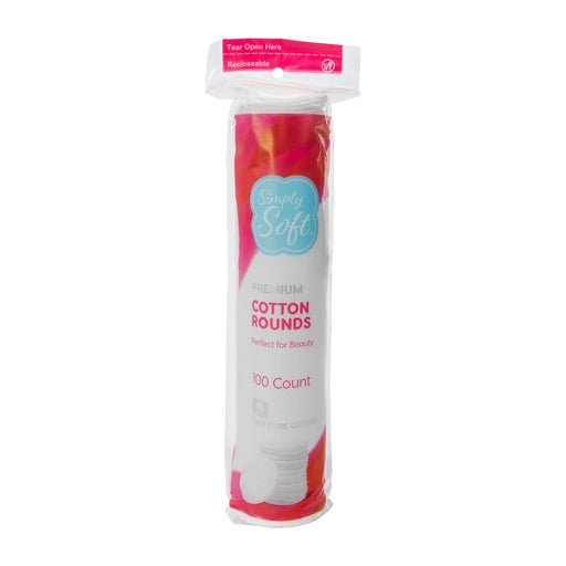 Simply Soft Premium Lint - Free Cotton Rounds