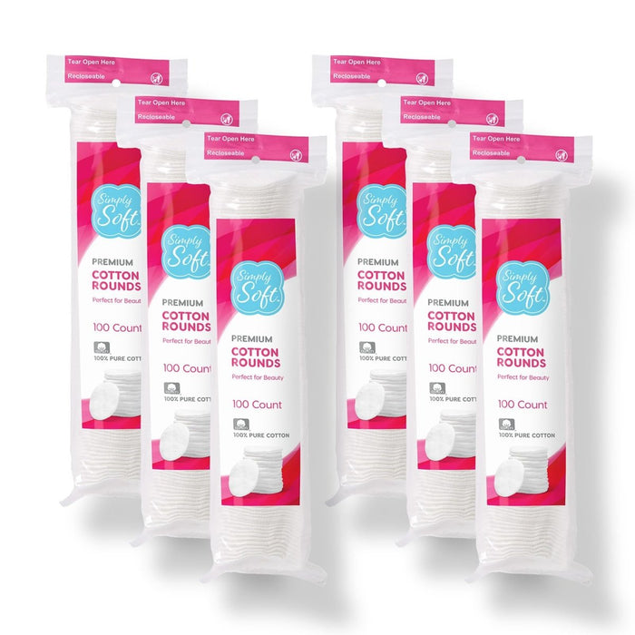 Simply Soft Premium Lint - Free Cotton Rounds