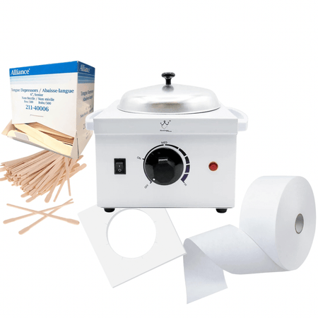 Single Wax Warmer Waxing Starter Bundle