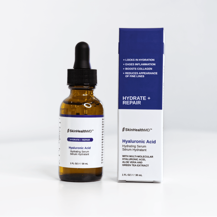 SkinHealthMD Hyaluronic Acid Serum with Triple Weight Hyaluronic Acid, 1 oz / 30ml