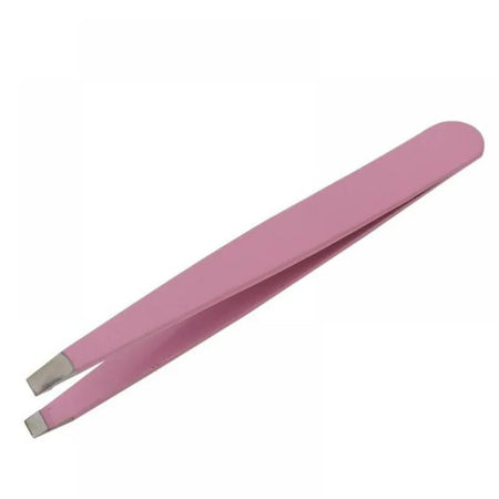 Slanted Tip Tweezers, 3.5” Stainless Steel
