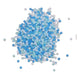 Snowflake Winter Blue/White Mix Nail Charms, Christmas Nail Art Supplies 50pcs