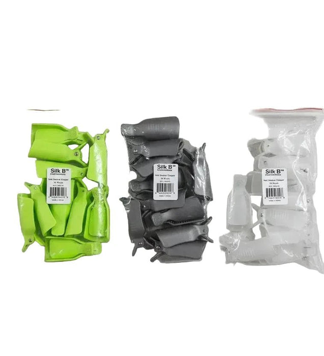Soak Off Nail Cap Clips Wrap Tool, 10pk Assorted Colors