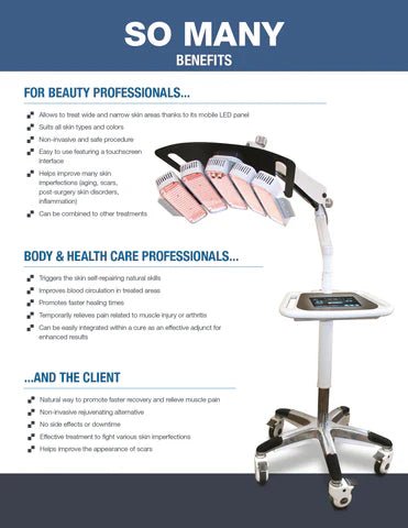 Soli - Lite LG4 Galileo Medical Grade LED Light Therapy Device