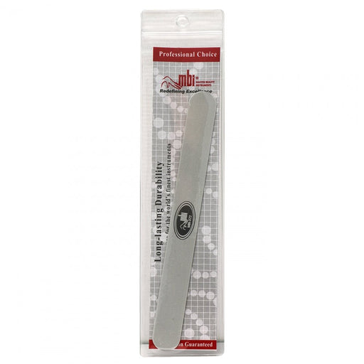 Stainless Steel Nail File, Double Sided, Course / Medium