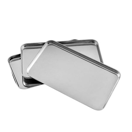 Stainless Steel Surgical Tray, Large (10.43” x 6.1”)