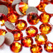 Swarovski Crystal Rhinestones, Fireopal 2mm 50pc