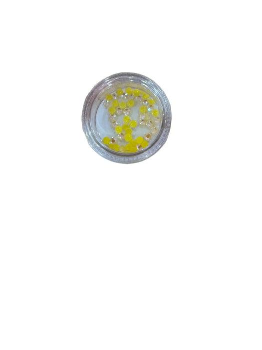 Swarovski Crystal Rhinestones, Lemon 50pc