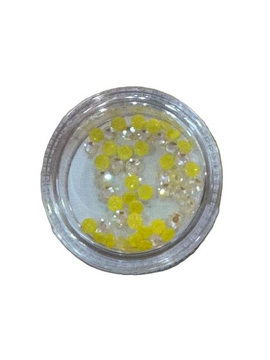 Swarovski Crystal Rhinestones, Lemon 50pc