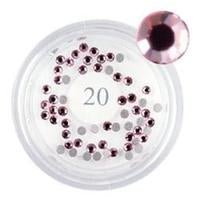 Swarovski Crystal Rhinestones, Light Rose 2.0mm 50pc