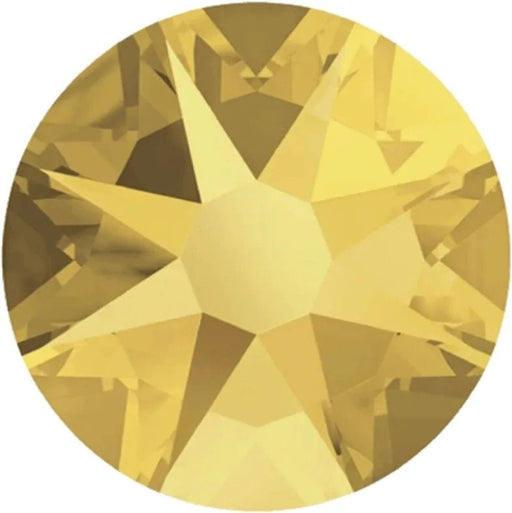 Swarovski Crystal Rhinestones, Sunny Side 2mm 50pc