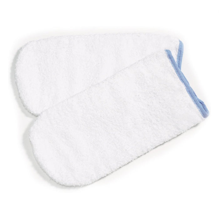 Terry Cloth Spa Paraffin Wax Mitts Insulated Mittens