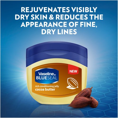 Vaseline Blue Seal Petroleum Jelly Cocoa Butter
