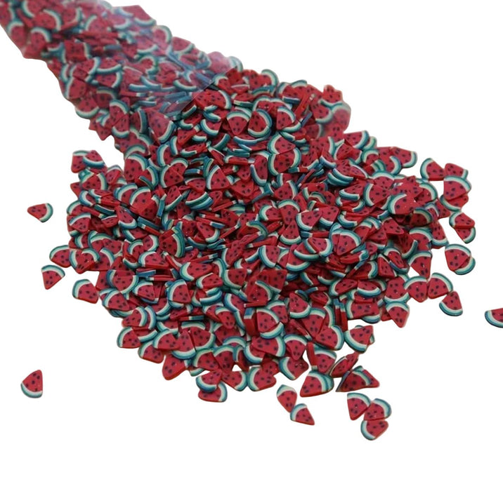 Watermelon Nail Charms 3D Resin Nail Art Supplies, 50pcs