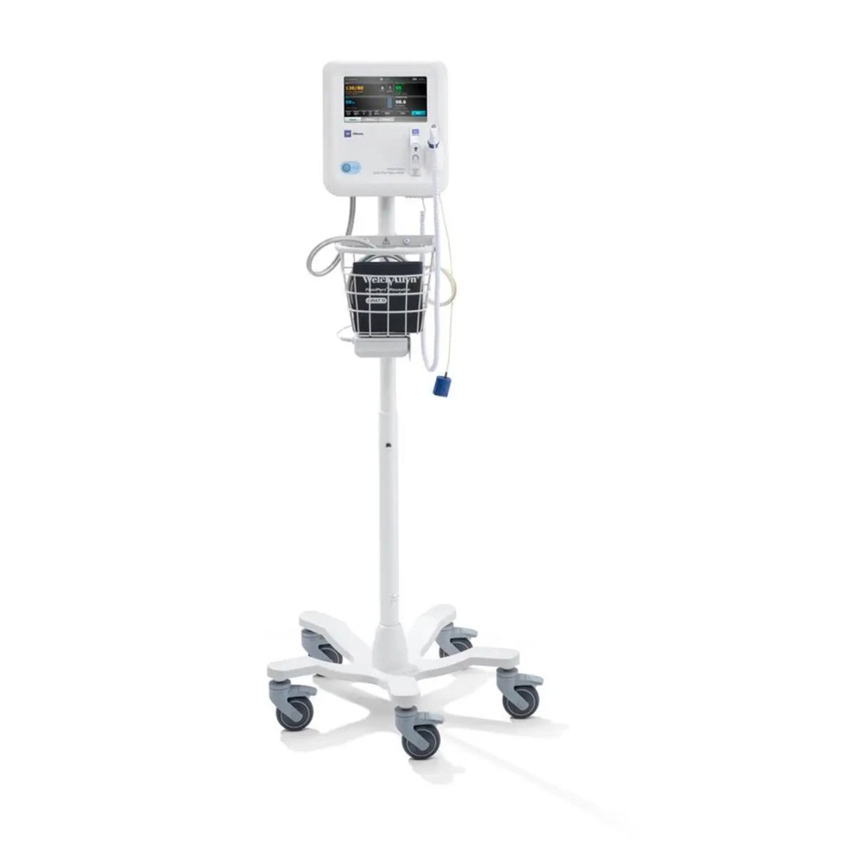 Welch Allyn Spot 4400 Vital Signs Monitor With Digital BP and SureTemp Oral Thermometer and Oximeter