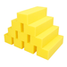 Yellow Nail Buffer Block, 4 way 220/220 Grit Disposable Canada