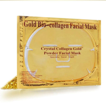 24K Gold Collagen Facial Sheet Gel Masks - Beauty Pro Supplies Canada