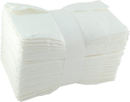 36" x 40" Disposable Exam Drape Sheet, White Tissue (Case of 100)