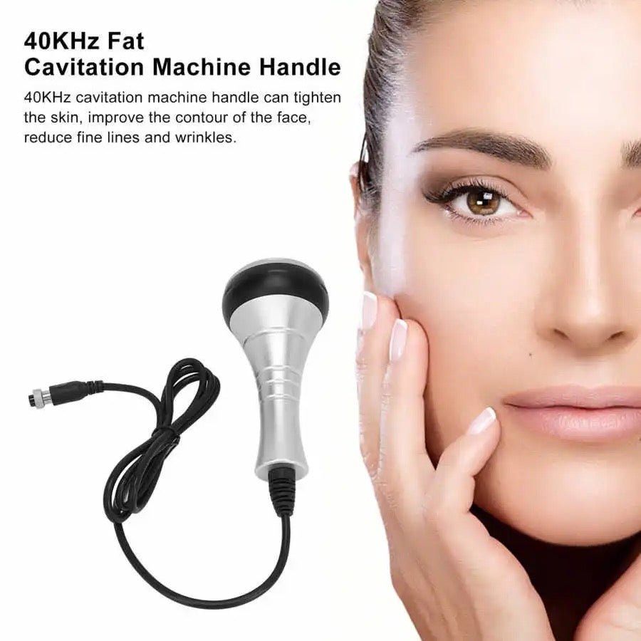 40KHz Cavitation (2 core, 0.9cm plug) Replacement Handpiece - Beauty Pro Supplies Canada