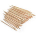 4.5" Orangewood Sticks Cuticle Manicure Sticks (Pack of 50)