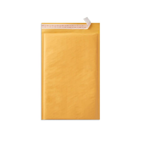 #5 Kraft Bubble Envelope, 10.5" x 15" (12 Pack) - Beauty Pro Supplies Canada