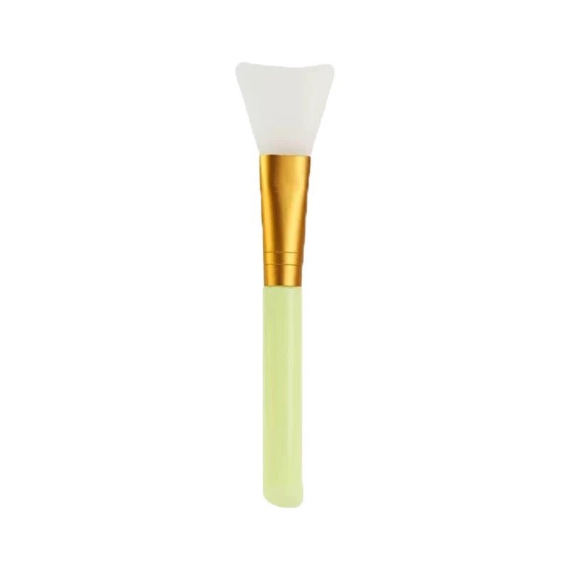 5.5” Silicone Face Mask Brush, Facial Mud Mask Applicator Brush, Assorted Colours (1 piece) - Beauty Pro Supplies Canada
