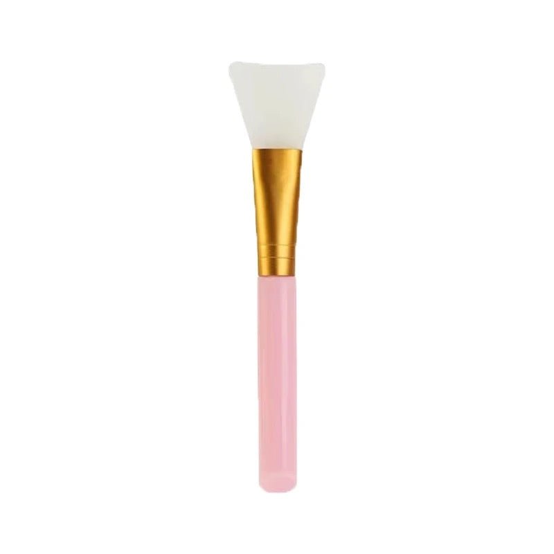 5.5” Silicone Face Mask Brush, Facial Mud Mask Applicator Brush, Assorted Colours (1 piece) - Beauty Pro Supplies Canada