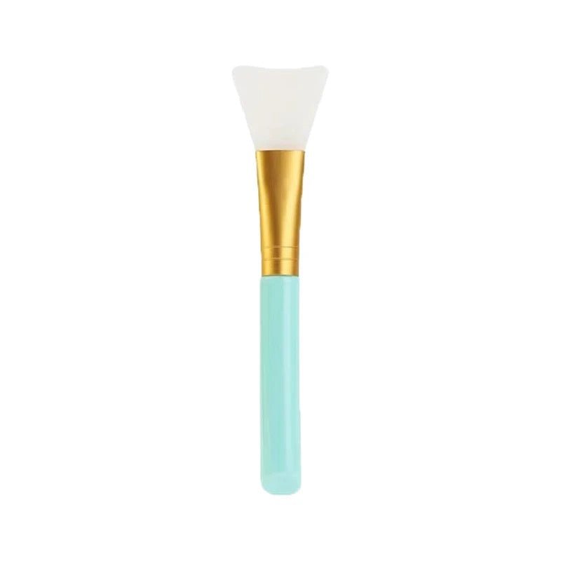 5.5” Silicone Face Mask Brush, Facial Mud Mask Applicator Brush, Assorted Colours (1 piece) - Beauty Pro Supplies Canada