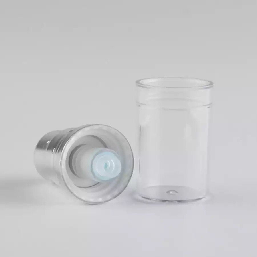 Airless Pump Bottle - White | 10 mL | 6 pcs - Beauty Pro Supplies Canada
