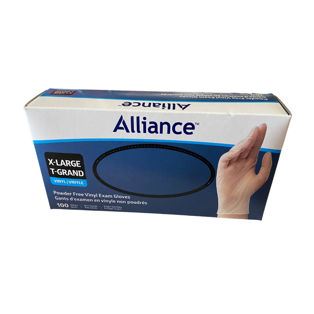 Alliance Medical Exam Nitrile Gloves, PF Extra Large XL (100/box) - Beauty Pro Supplies Canada