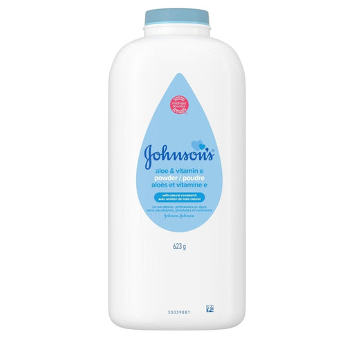 Baby Powder with Natural Cornstarch, Aloe Vera and Vitamin E for Waxing