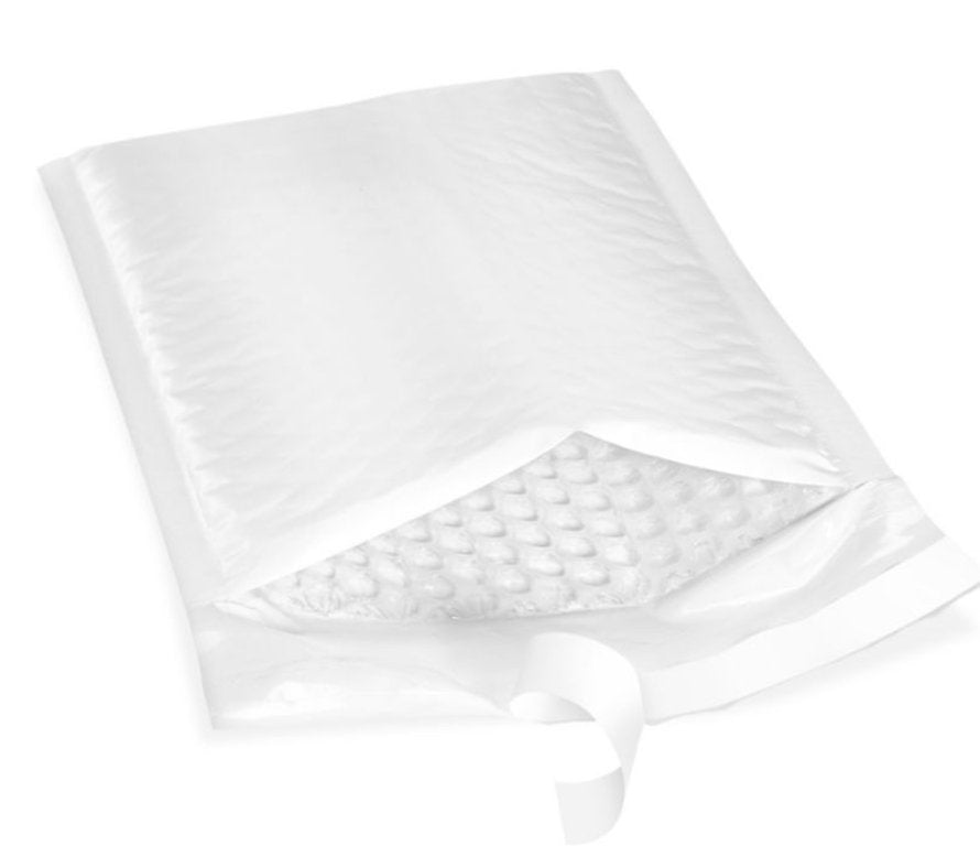 Bubble Mailer, White #0 - Beauty Pro Supplies Canada