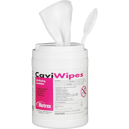 CaviWipes Surface Disinfectant Wipe 6" x 7", Pack of 160 - Beauty Pro Supplies Canada