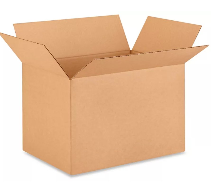 Corrugated Box, Lightweight 18 x 12 x 12 - Beauty Pro Supplies Canada