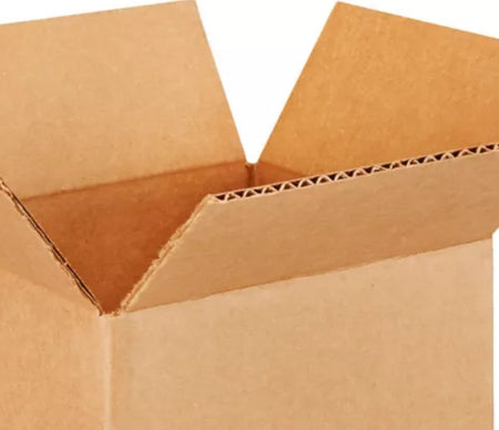 Corrugated Box, Lightweight 7 x 7 x 5 - Beauty Pro Supplies Canada
