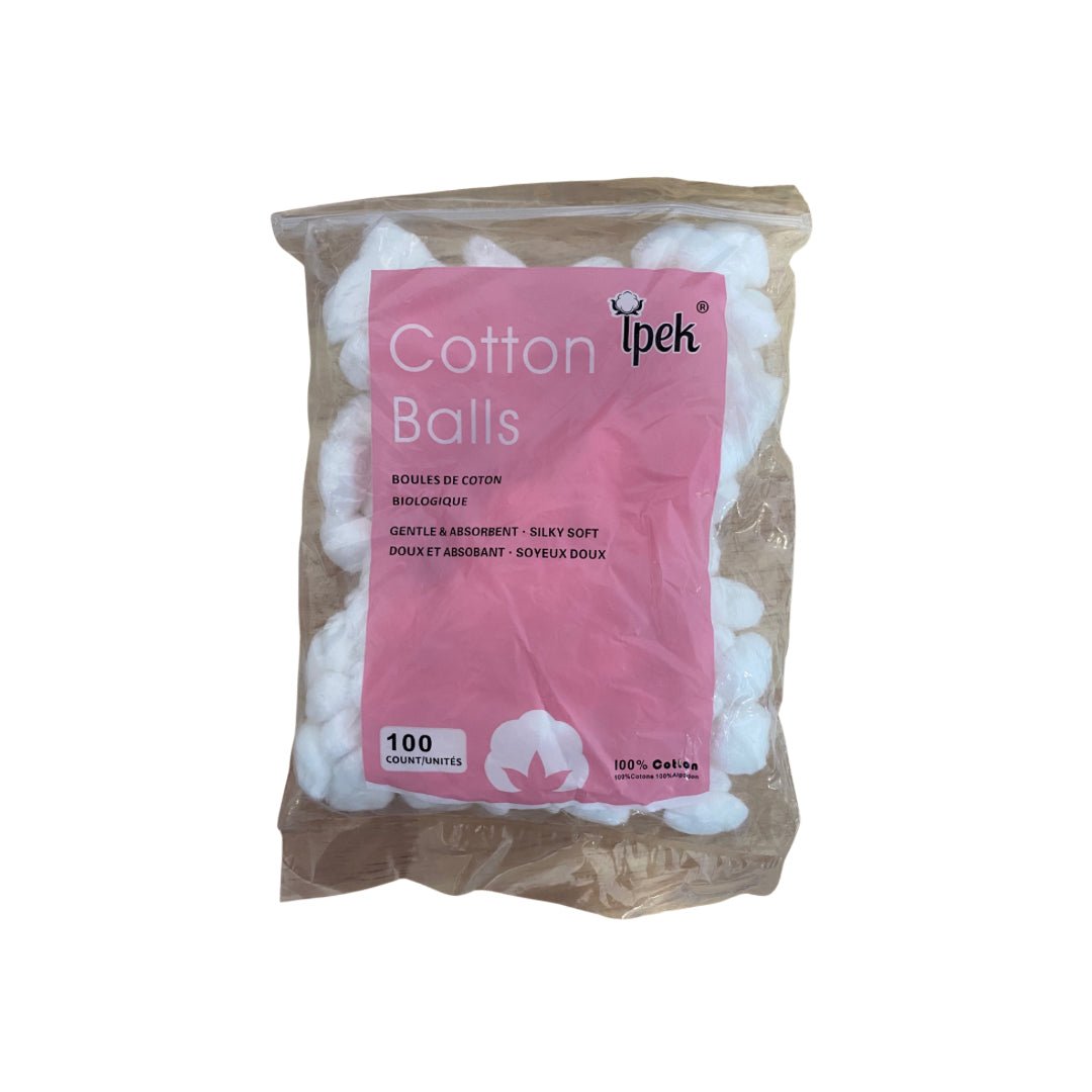 Cotton Balls, Small 1” (Bag of 100) - Beauty Pro Supplies Canada