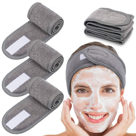 Deluxe Adjustable Spa Headband, Various Colors - Beauty Pro Supplies Canada