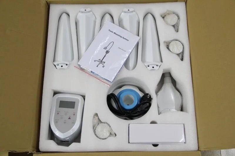Deluxe Teeth Whitening LED System | Mobile Floor Model Teeth Whitening Lamp - Beauty Pro Supplies Canada