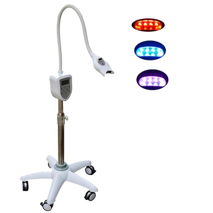 Deluxe Teeth Whitening LED System | Mobile Floor Model Teeth Whitening Lamp - Beauty Pro Supplies Canada