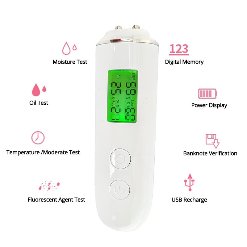 Digital Skin Moisturizer Meter Analyzer Facial Skin Care Tool