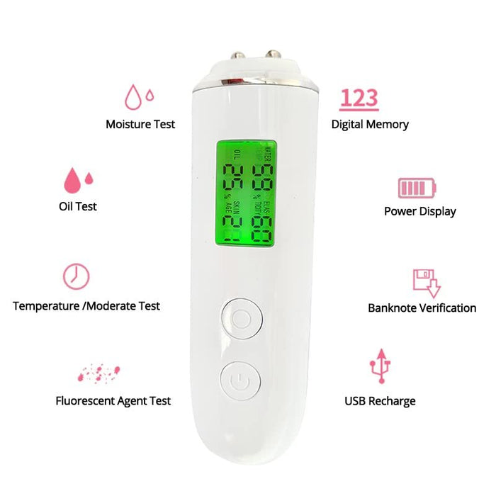 Digital Skin Moisturizer Meter Analyzer Facial Skin Care Tool