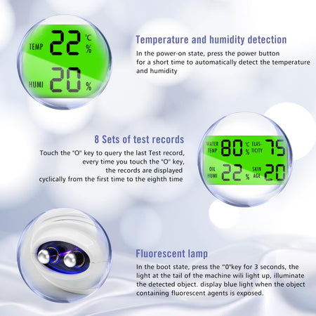 Digital Skin Moisturizer Meter Analyzer Facial Skin Care Tool
