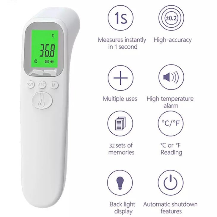Digital Thermometer - Non-Contact - Beauty Pro Supplies Canada