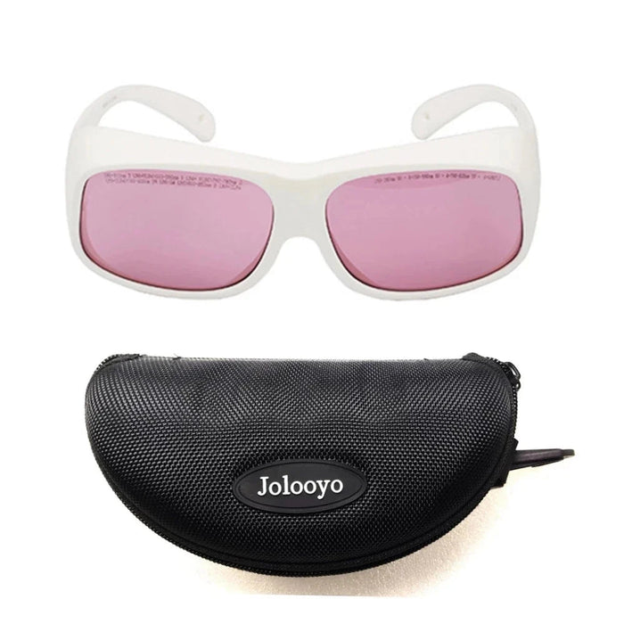 ir laser goggles Diode + Alexandrite Infrared Laser Safety Goggles CE OD6+ IR (808nm, 755nm) 740nm-830nm — Beauty Pro Supplies Canada