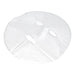 Disposable Facial Sheet Mask, Transparent Plastic (100 pieces)