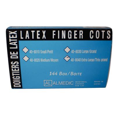 Disposable Finger Cots - Latex | Medium | 144 Count - Beauty Pro Supplies Canada