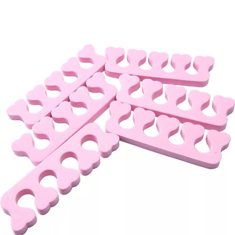 Disposable Foam Pedicure Toe Separators/Spacers - Pack of 50 pairs (100 pieces) - Beauty Pro Supplies Canada