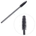 Disposable Mascara Wand Spoolie Lash Brushes, Black (50 pieces)