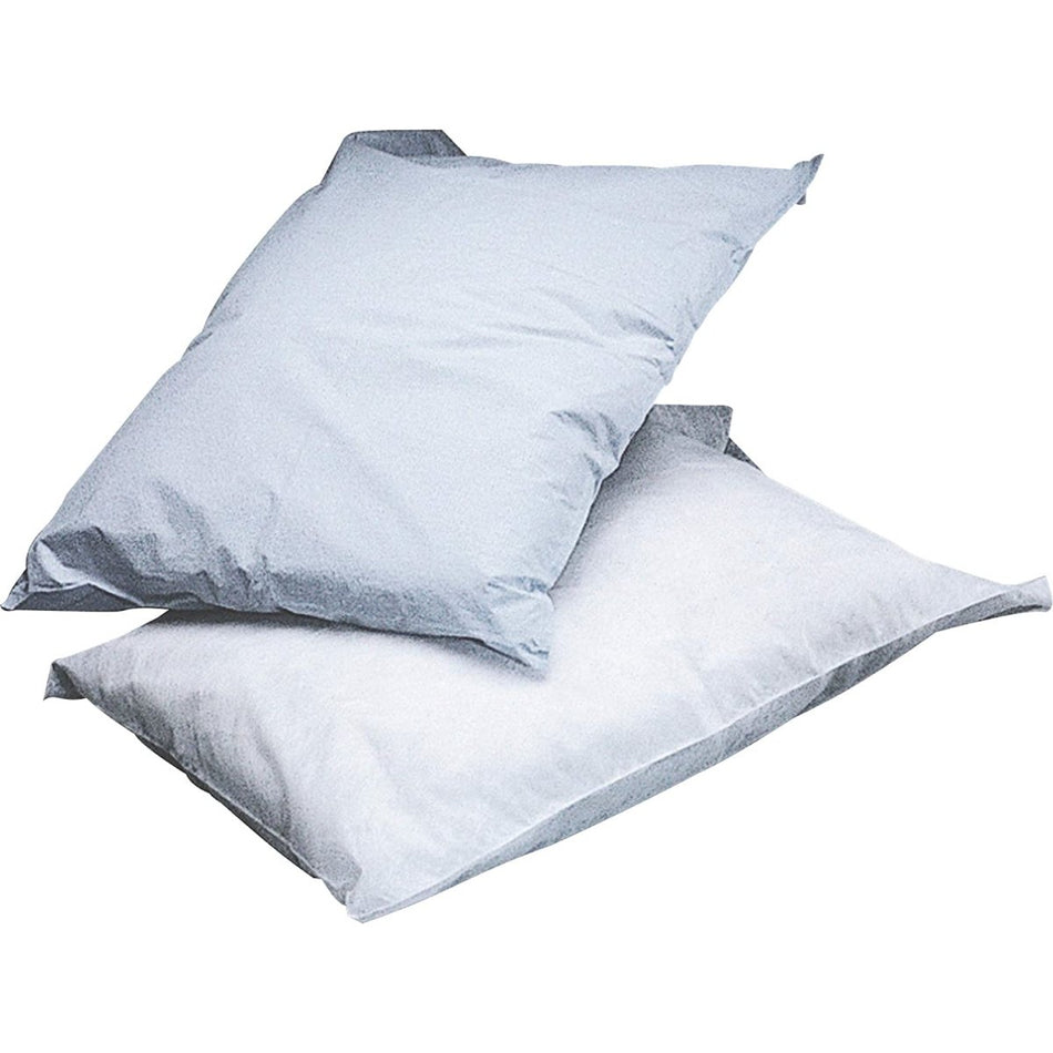 Disposable Pillowcase - 21" X 30" | 2 ply Tissue/Poly Construction | White | Case of 100 - Beauty Pro Supplies Canada