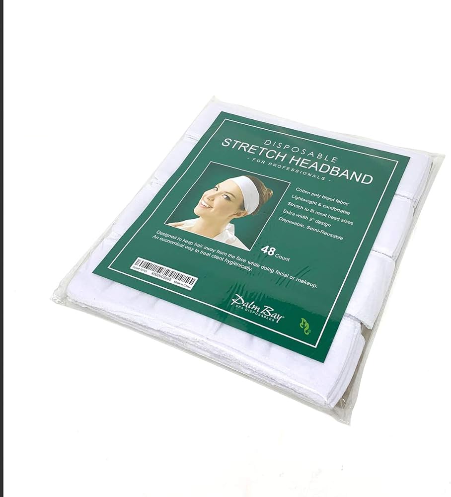 Disposable Spa Headbands - Beauty Pro Supplies Canada